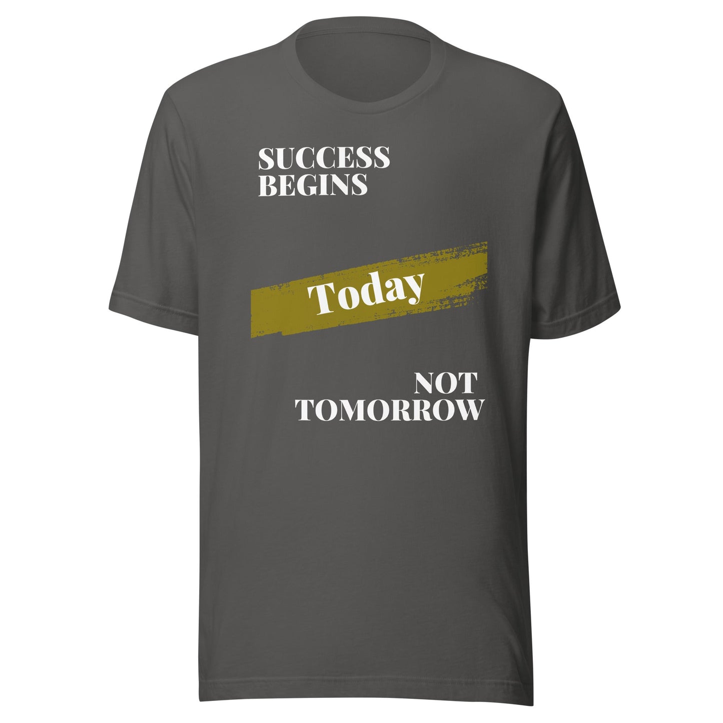 Success Begins Today Unisex T-Shirt - Motivational Wonders