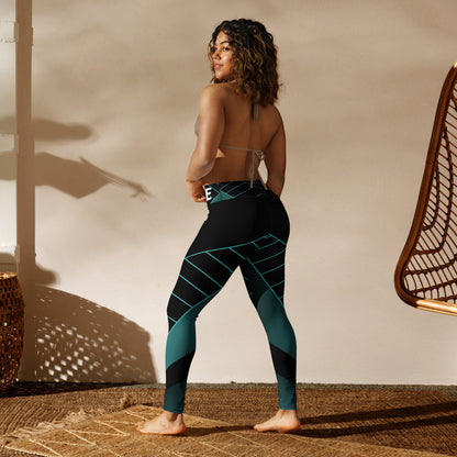 "INSPIFLEX" Yoga Leggings (BELIEVE)