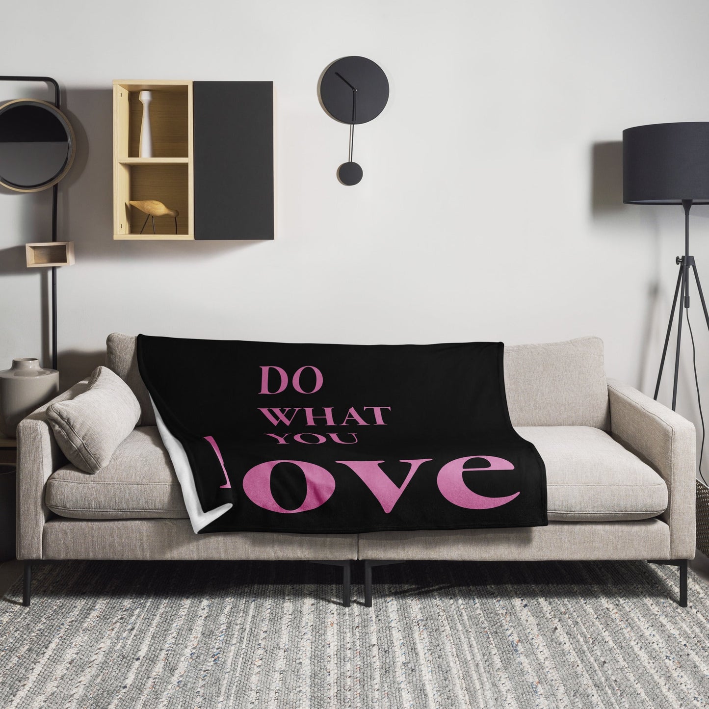 "Do What You love" Throw Blanket - Motivational Wonders LLC