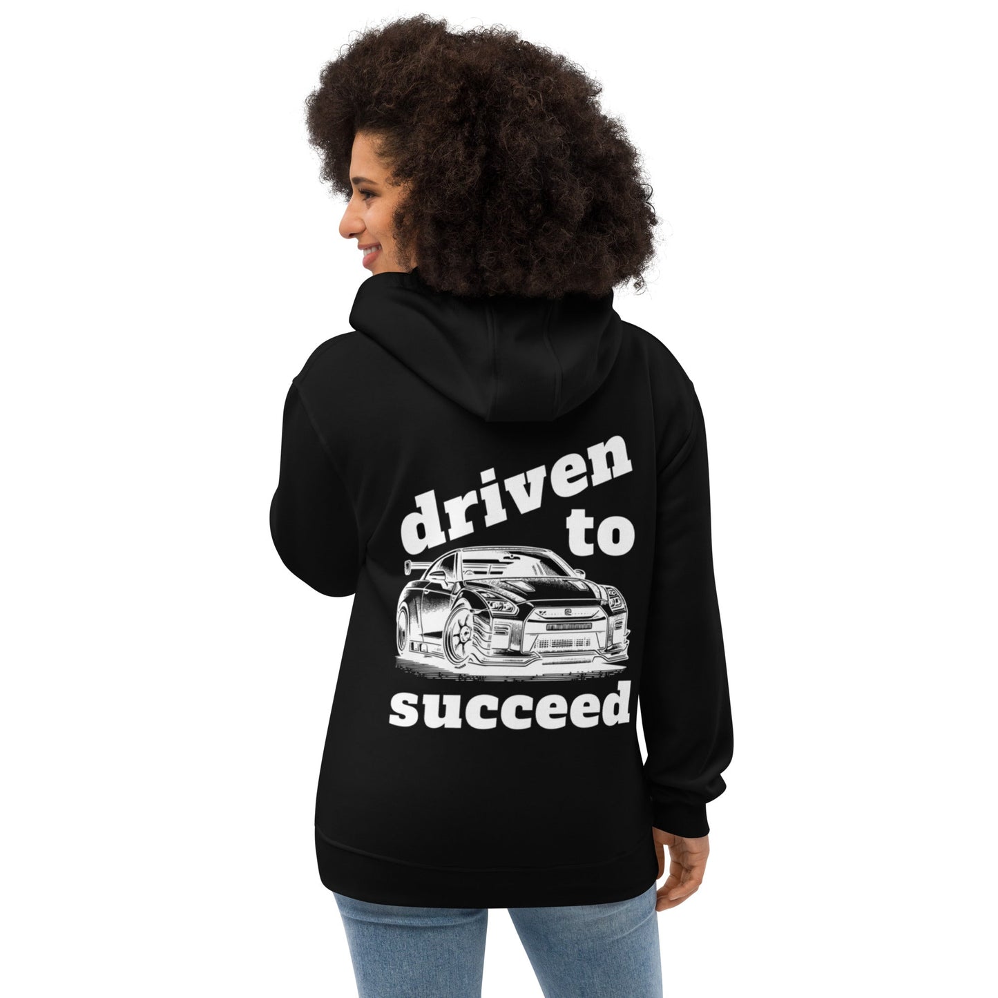 "Driven to Succeed" Premium Eco - Friendly Hoodie - Motivational Wonders LLC