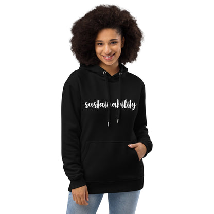 "EarthFlow" Premium Eco - Friendly Hoodie - Motivational Wonders LLC