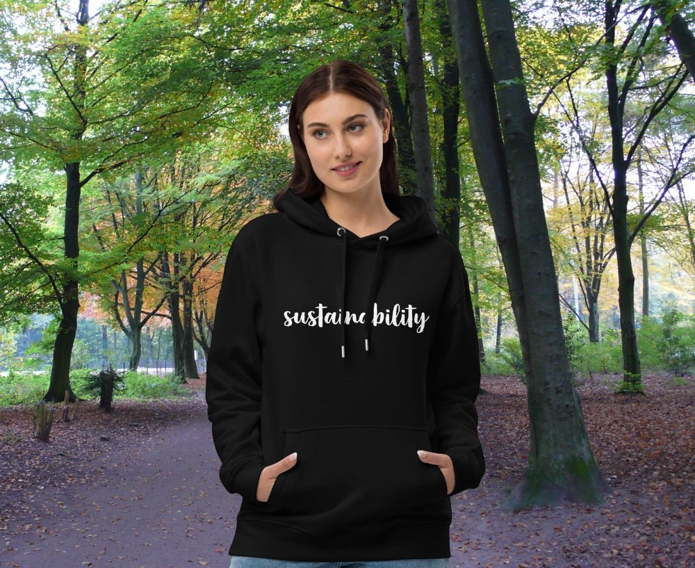 "EarthFlow" Premium Eco - Friendly Hoodie - Motivational Wonders LLC