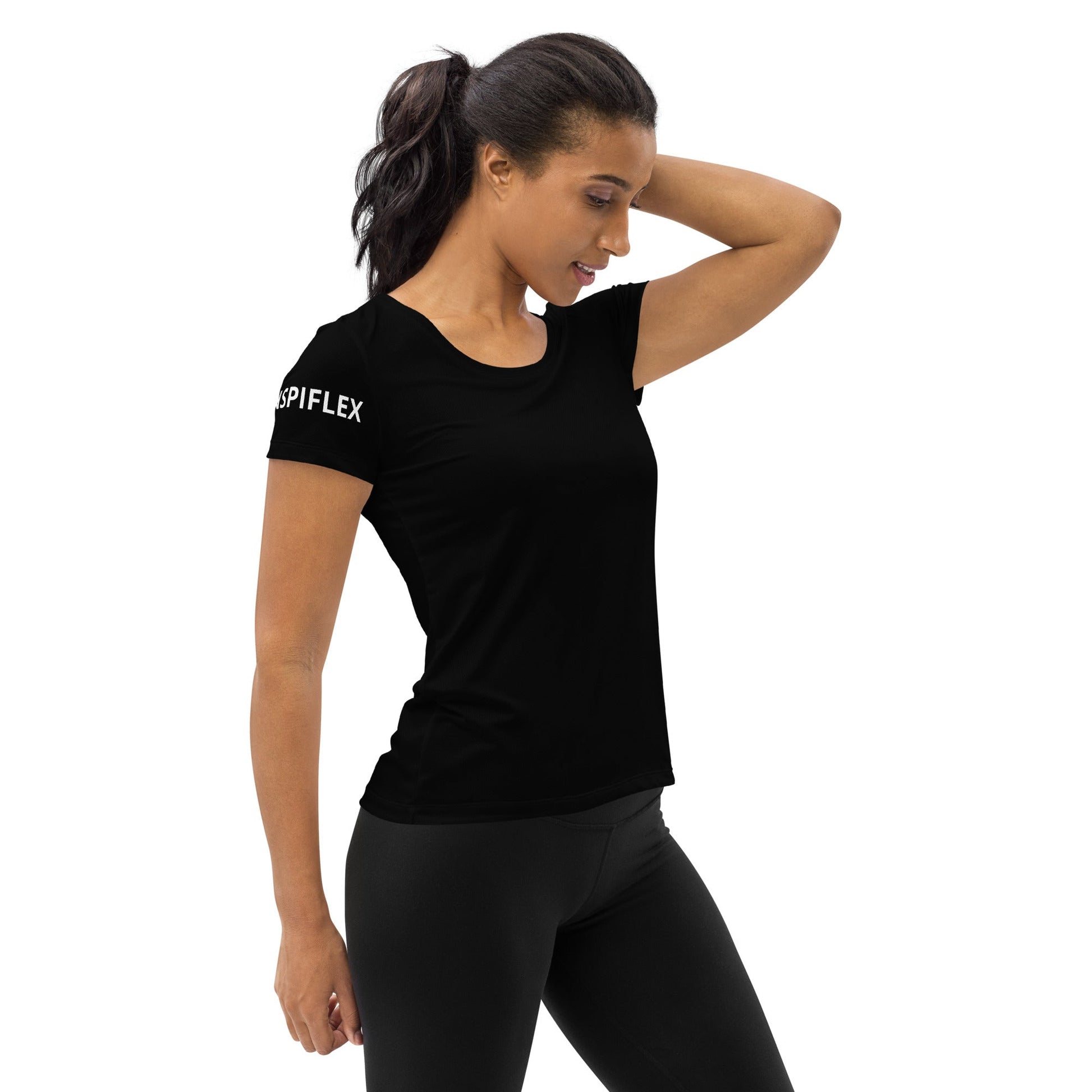 "INSPIFLEX" Women's Athletic T-shirt - Motivational Wonders LLC