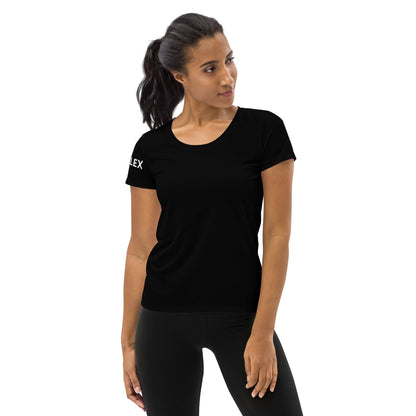 "INSPIFLEX" Women's Athletic T-shirt - Motivational Wonders LLC