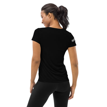 "INSPIFLEX" Women's Athletic T-shirt - Motivational Wonders LLC