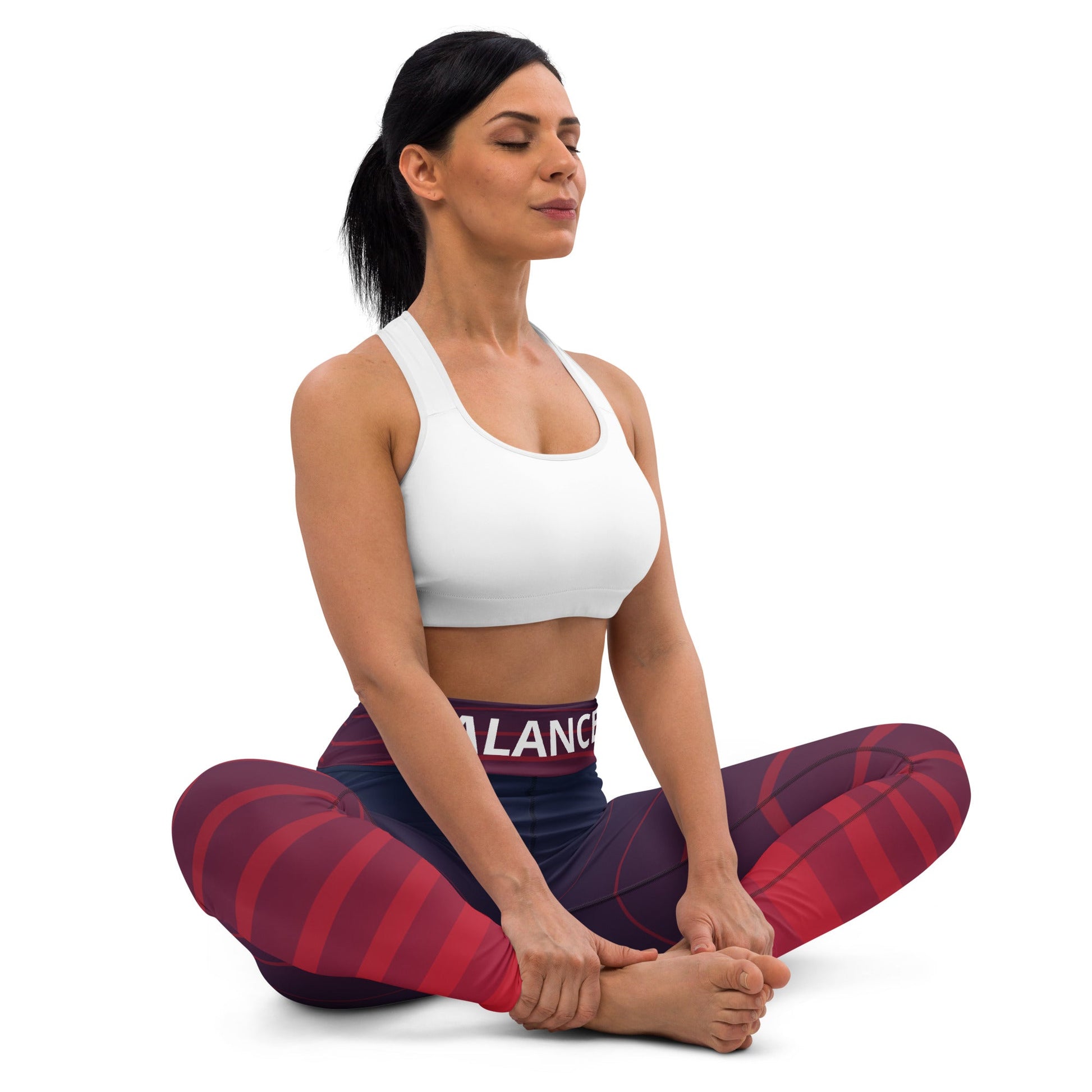 "INSPIFLEX" Yoga Leggings (BALANCE) - Motivational Wonders LLC