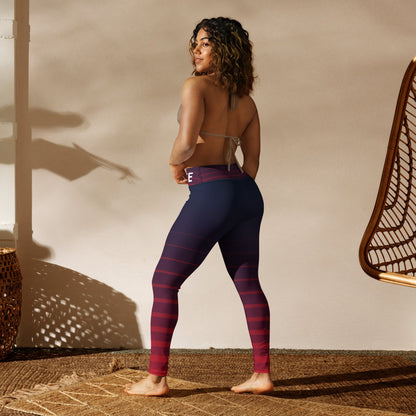 "INSPIFLEX" Yoga Leggings (BALANCE) - Motivational Wonders LLC