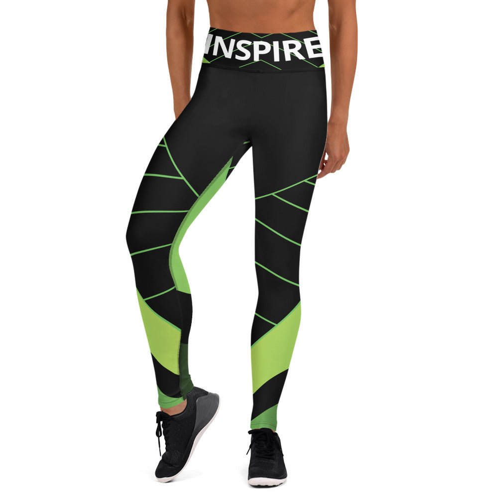 "INSPIFLEX" Yoga Leggings (INSPIRE) - Motivational Wonders LLC