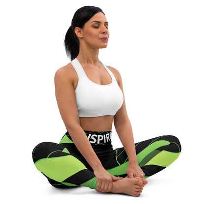 "INSPIFLEX" Yoga Leggings (INSPIRE) - Motivational Wonders LLC