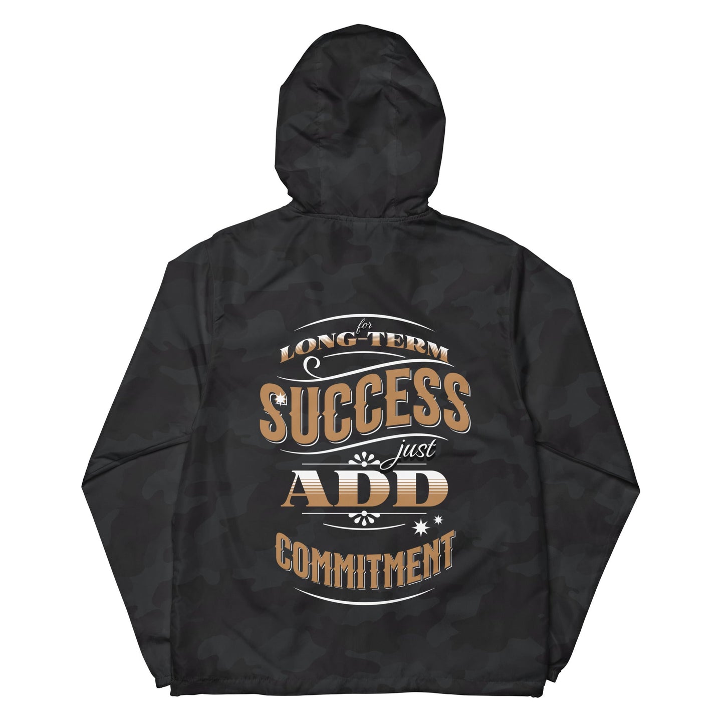 "TRIUMPH" Unisex Lightweight Jacket w/Hoodie - Motivational Wonders LLC