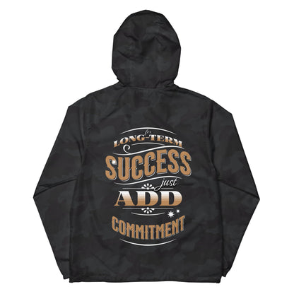 "TRIUMPH" Unisex Lightweight Jacket w/Hoodie - Motivational Wonders LLC