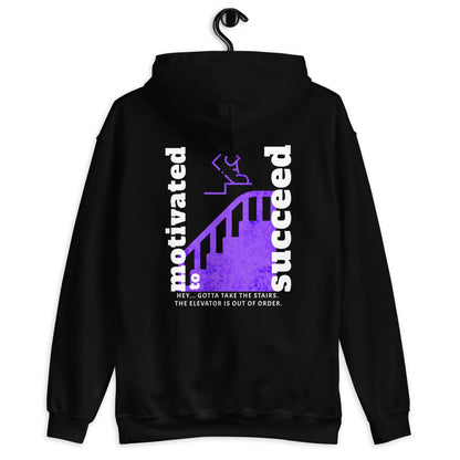 Motivated To Succeed Motivational Hoodie - Motivational Wonders