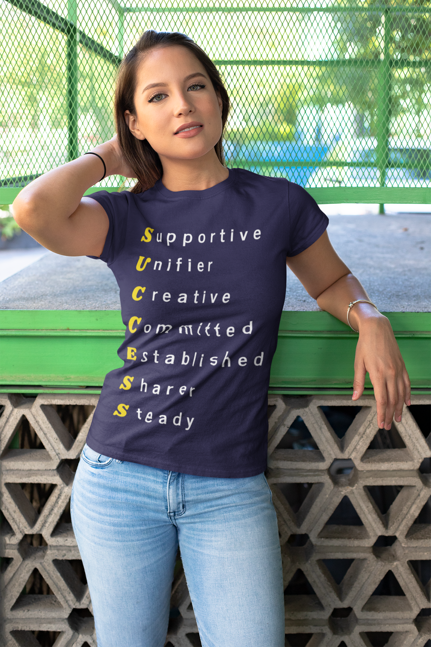 Camiseta motivacional unisex "Éxito"