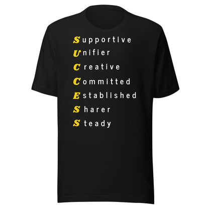 Unisex "Success" Motivational T-Shirt - Motivational Wonders